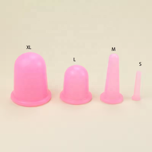 Jars de massage à ventouses en silicone <span class=keywords><strong>anti</strong></span>-<span class=keywords><strong>cellulite</strong></span>, ventouses de massage faciales, ventouses de levage du visage et du cou, raclage de la peau, gua sha <span class=keywords><strong>anti</strong></span>-rides - Product Image 5