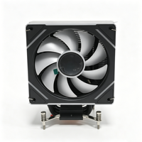 6HB-12B-9YLDG2 New CPU Air Cooler 6 Heat Pipes Tower Radiator 120MM Gamer ITX PC CPU Cooler for LGA1851 1700 1200 1366 AM5 AM4