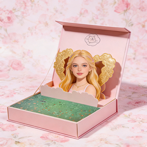 Cajas de Regalo Personalizables de Diseño <span class=keywords><strong>3D</strong></span>, Ecológicas y Biodegradables de Alta Gama para Cosméticos, Joyería, Suplementos para la Salud, con Cierre Magnético - Product Image 2