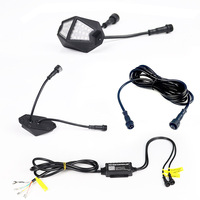 Nuevas Luces RGB para Autos 2024, 4 Unidades, 210 Grados, 104 LED, IP67 Impermeables, 9-32V DC /Audi/ACURA, Mejora de Iluminación