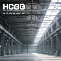 Almacén Prefabricado de Servicio Completo, Estructura de Acero con Vigas en H, Almacenamiento Industrial, Edificios de Acero, Mantenimiento Económico