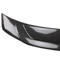 Extension de lèvre d'aile arrière d'aileron arrière d'aile arrière d'aspect de fibre de carbone pour Honda Accord 9th Gen 2013