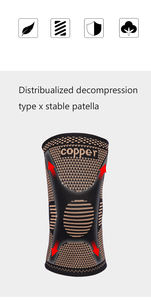 Protector de compresión de órtesis de rodilla de fibra de carbono flexible para ancianos La <span class=keywords><strong>osteoartritis</strong></span> ofrece alivio del dolor y seguridad - Product Image 5