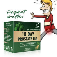 Tisane de Prostate Chinaherbs aux Herbes Mélangées, en Vrac, Sachets, Thé de Santé Aromatisé au Ginseng, Approvisionnement Direct, Tisane de Prostate 10 Jours