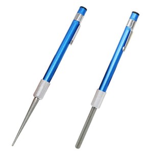 Blue Mini Portable Sharpening Pen For Fishing Hooks Diamond Pen Style Hook <b>Sharpener</b> Outdoor Fishing <b>Tool</b> Ztc236 - Product Image 1