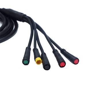 M6 konektor kabel tahan air 4-core solar panel garis penghubung 2-6-core sensor pria dan wanita docking plug - Product Image 1