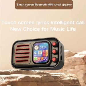 TBFIT 2025 Nueva pantalla inteligente Altavoz Blue Tooth Reloj lírico Reloj despertador Pantalla TWS Radio FM Encuentra tu teléfono Reproductor recargable - Product Image 6