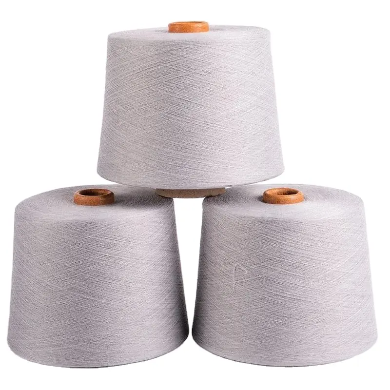 316L Stainless Steel Fiber Blended Conductive Metal Spun Yarn Blended Conductive Yarn