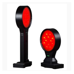 Luz indicadora direccional de doble cara DSFB-6108, LED rojo, señal de ferrocarril, montaje fijo, material ABS - Product Image 2