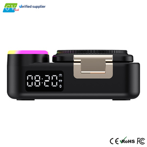 Estación de <span class=keywords><strong>Carga</strong></span> Inalámbrica Magnética Plegable 8 en 1 con <span class=keywords><strong>Cable</strong></span> de <span class=keywords><strong>Carga</strong></span> <span class=keywords><strong>Rápida</strong></span> Retráctil PD <span class=keywords><strong>Tipo</strong></span> <span class=keywords><strong>C</strong></span> de 65W para Soporte de <span class=keywords><strong>Carga</strong></span> Junto a la Cama - Product Image 6