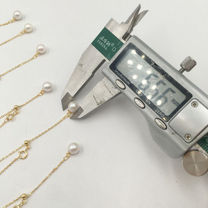 <span class=keywords><strong>Di</strong></span> ALTA QUALITÀ reale 925 del nastro del braccialetto regolabile 8-9mm perfetto rotonda d'acqua dolce della perla dei monili <span class=keywords><strong>di</strong></span> modo - Product Image 5