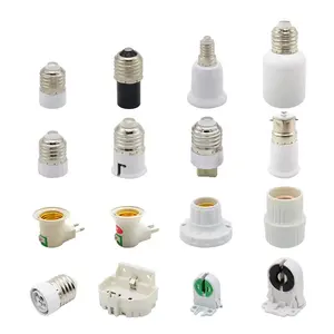 Portalámparas convertidor GU5.3 MR11 MR16 G4, E27 T5 T8 2G11, Base de lámpara E40 E14 B22, adaptador de enchufe de luz, enchufe US EU para LED