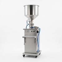 Machine de remplissage semi-automatique à piston pour sauces, huiles comestibles, huiles de palme et huiles de coco