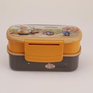 Lonchera Tiffin de Doble Capa Debi Rabbit para Uso Escolar y Niños - 1100 ML - Product Image 3
