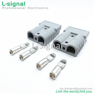 2 pins 50A 600V <span class=keywords><strong>Battery</strong></span> <span class=keywords><strong>Charger</strong></span> DC Power Connector cho EV xe nâng xe tải - Product Image 4