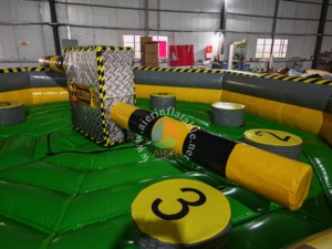 Juego Inflable Comercial Wipeout Arm Sweeper, Popular Pista de Obstáculos Deportiva Inflable para <span class=keywords><strong>Alquiler</strong></span> en Fiestas y Parques de Diversiones - Product Image 3