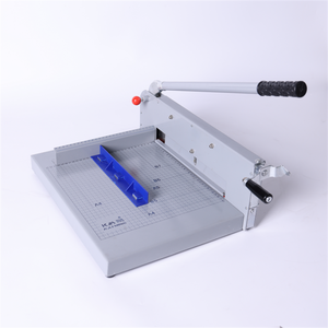 Taglierina Manuale a Ghigliottina per Carta KM-198 <span class=keywords><strong>A4</strong></span>, Taglierina da Tavolo Professionale per Carta - Product Image 1