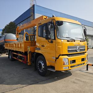 Camión Grúa Dongfeng Tianjin <span class=keywords><strong>de</strong></span> 6 Ruedas, 6.3 <span class=keywords><strong>Toneladas</strong></span>, <span class=keywords><strong>8</strong></span> <span class=keywords><strong>Toneladas</strong></span>, Pluma Telescópica, Chasis Duradero para Apoyo en Construcción - Product Image 4