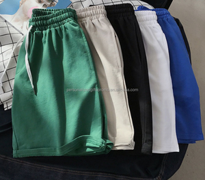 Shorts de sport pour hommes Shorts d'été décontractés solides pour hommes Shorts de plage amples - Product Image 2