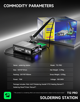 Meilleure Vente Nouveau Conditionnement Fer à Souder à Chauffage Rapide MECHANIC T12 Pro Station de Soudage à Température Constante