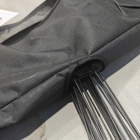 Sac à bandoulière en nylon imperméable grande capacité avec logo personnalisé pour le rangement des leurres de chasse (canards et oies)