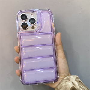 เคสโทรศัพท์3 in 1, เคสดาวน์แจ็กเก็ตพีซี + TPU โปร่งแสงสำหรับ <span class=keywords><strong>iPhone</strong></span> 17 16 16 PRO MAX 17 <span class=keywords><strong>Air</strong></span> 16 5 14 - Product Image 3