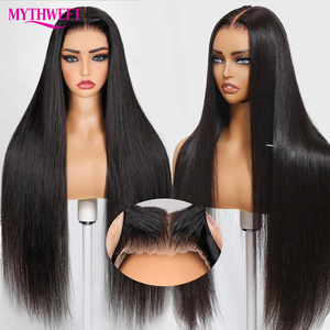 Perruques <span class=keywords><strong>en</strong></span> cheveux humains vierges vietnamiens sans colle, prêtes à porter, pour femmes noires, pré-épilées, pré-coupées, couleur naturelle, fermeture <span class=keywords><strong>en</strong></span> dentelle HD 5x5 - Product Image 4
