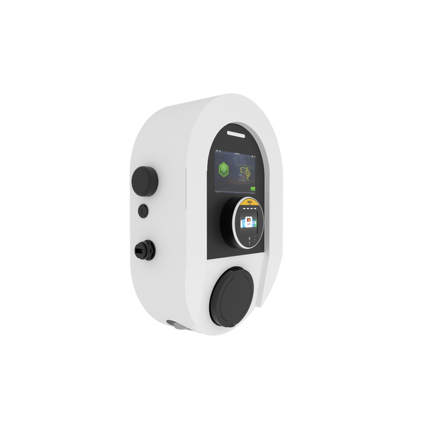 Integrated nayax ev charger POS payment system Wallbox EV Charger 32A/7kW/22KW Type2 OCPP2.0.1 for Electric Vehicle Charging