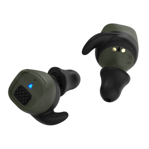 سدادات أذن إلكترونية بخاصية إلغاء الضوضاء بتقنية البلوتوث، وقت تشغيل 26 ساعة، حماية للسمع أثناء الرماية مع شعار مخصص - Product Image 3