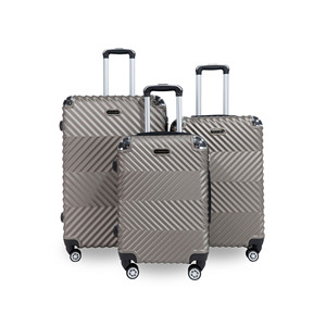 <span class=keywords><strong>Ensemble</strong></span> <span class=keywords><strong>de</strong></span> valises rigides en ABS PC personnalisées, best-seller, prix abordables pour la fabrication - Product Image 1