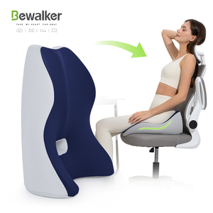 Gối tựa lưng đa năng, đệm ngồi êm ái bằng chất liệu nhớt, có thể tháo rời, hỗ trợ lưng cho nhà, văn phòng, khách sạn - Product Image 2