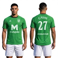 En stock – Maillot de football jacquard haut de gamme en gros – Personnalisable avec logo – Tenue d'équipe respirante – Maillot de football professionnel pour équipes d'élite