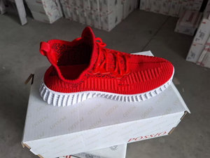 Scarpe Fitness Pozio Rosse con Tomaia in Rete, Suola in Gomma, Intersuola in EVA, Confezione in Scatola, Unisex - Product Image 3