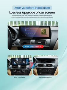 Écran multimédia HFmidia 12,3 pouces pour BMW X3 F25 X4 F26 CIC NBT EVO, CarPlay sans fil, Android Auto, lecteur vidéo embarqué - Product Image 6