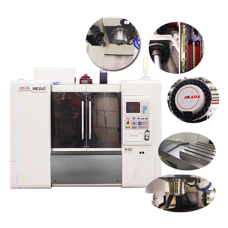 Vmc 850 мини 5 axis cnc вертикальный обрабатывающий центр с ЧПУ