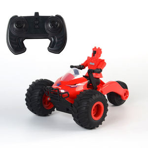 Motocicleta de <span class=keywords><strong>Juguete</strong></span> con Control Remoto de 2.4GHz, Derrape y Transformación, Rotación de 360°, Luces y Música, Características de Acrobacias Duraderas para Niños - Servicio OEM - Product Image 1