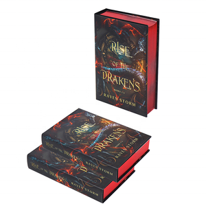 Trung Quốc in ấn nhà máy tùy chỉnh hardback Thất Bại phun cạnh cuốn sách vải bìa cuốn sách in ấn với bụi Áo khoác - Product Image 1