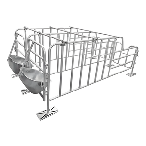 Attrezzature per Zootecnia, Gabbie per Parto Singolo per Scrofe, Recinti per Allevamento Suini in Acciaio Zincato, Prezzo Competitivo - Product Image 3