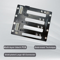 Backplane per Server SATA e SAS di Alta Qualità, Prezzo di Fabbrica all'Ingrosso, per Dischi Rigidi da 3,5 e 2,5 Pollici, 4 HDD