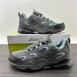 Zapatos de exterior <span class=keywords><strong>impermeables</strong></span> de cuero genuino para <span class=keywords><strong>mujer</strong></span>, zapatos de senderismo y senderos resistentes al desgaste, antideslizantes, cómodos, que absorben los golpes - Product Image 6