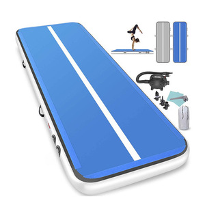 Esteras de gimnasia plegables de buena calidad, pista de aire, bomba de pista de caída, barata - Product Image 1
