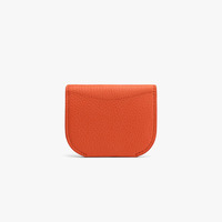 Bas quantité minimale de commande De Luxe À La Main Personnalisé Logo Pu En Cuir ID Titulaire De La Carte Portefeuille Mince Titulaire De La Carte De Crédit Couverture