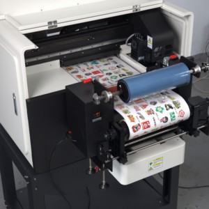 <span class=keywords><strong>Imprimante</strong></span> UV DTF automatique A3 rouleau à rouleau, <span class=keywords><strong>imprimante</strong></span> UV à plat, machine d'impression DTF UV - Product Image 4