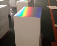 Rouleaux de feuille de chaleur de transfert holographique en gros