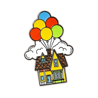 Badge en émail souple personnalisé DCM Factory, broche avec logo d'entreprise de dessin animé/anime, avec fermoir papillon, badges de revers en métal personnalisés