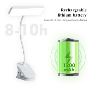 Linh hoạt nghiên cứu đèn bàn với Clip USB sạc ánh sáng ban đêm cạnh giường ngủ nghiên cứu đọc sách văn phòng làm việc LED đèn bàn - Product Image 5
