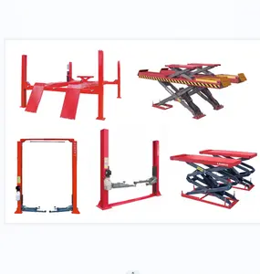 LAUNCH Best Sale 5.5T 4 Post Used Underground Hydraulic Cars Park Jack Hoist Parking Lifts