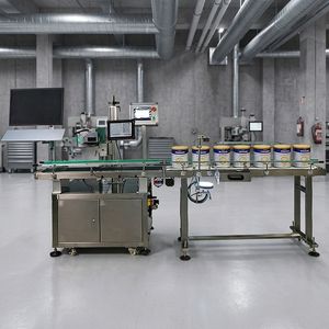 Máquina de Marcado Láser de CO2 de Alta Precisión con Enfoque Automático para Codificación de Latas de Leche en Polvo, Codificación de un Artículo a la Vez, Trazabilidad Anti-Falsificación - Product Image 1