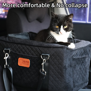Yüksek kaliteli merkezi konsol Pet araba koltuğu köpek araba yatağı koltuk seyahat köpek kedi Bolster koltuk - Product Image 2
