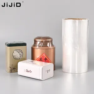 JiJiD 민감한 Pof Pvc 열 수축 가방 블로우 몰딩 소프트 패키지 스트레치 필름 랩 플라스틱 수축 필름 롤 팩 소재